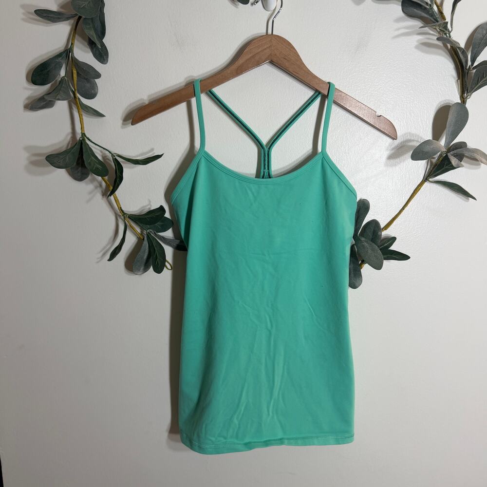 Lululemon Green Flow Y Tank